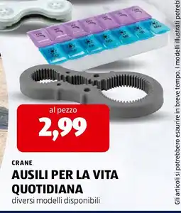ALDI Crane ausili per la vita quotidiana offerta
