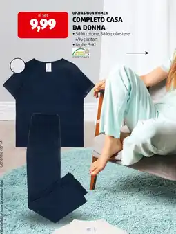 ALDI Up2fashion women completo casa da donna offerta