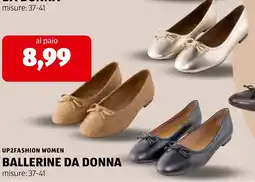 ALDI Up2fashion women ballerine da donna offerta