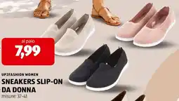 ALDI Up2fashion women sneakers slip-on da donna offerta
