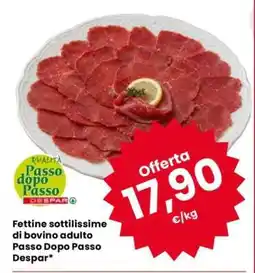Eurospar PASSO DOPO PASSO DESPAR offerta