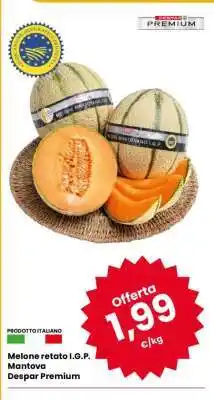 Eurospar Melone retato I.G.P. Mantova offerta