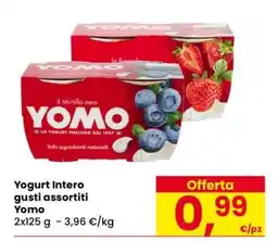 Eurospar Yogurt Intero gusti assortiti Yomo offerta