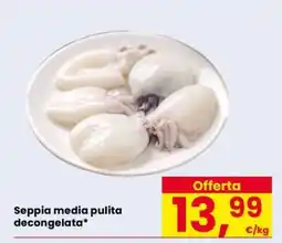 Eurospar Seppia media pulita decongelata offerta