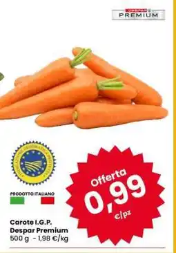 Eurospar Carote I.G.P offerta