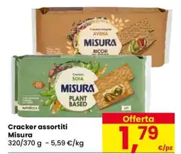Eurospar Cracker assortiti offerta