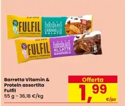 Eurospar Barretta Vitamin & Protein assortita Fulfil offerta