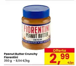 Eurospar Peanut Butter Crunchy Fiorentini offerta