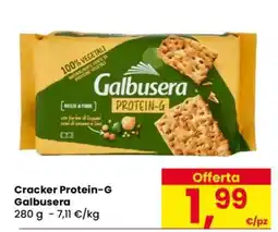 Eurospar Cracker Protein-G Galbusera offerta