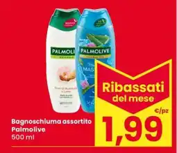 Eurospar Bagnoschiuma assortito Palmolive offerta