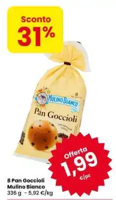 Eurospar 8 Pan Goccioli Mulino Bianco offerta