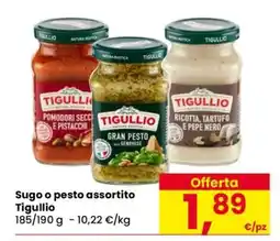 Eurospar Sugo o pesto assortito offerta