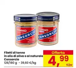 Eurospar FILETTI DI TONNO offerta