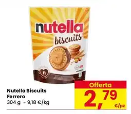 Eurospar NUTELLA BISCUITS offerta