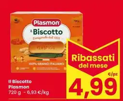 Eurospar IL BISCOTTO PLASMON offerta
