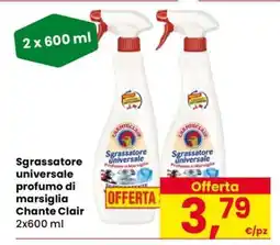Eurospar Sgrassatore universale profumo di marsiglia Chante Clair offerta