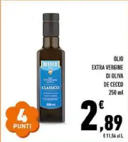 Conad Olio Extra Vergine di Oliva De Cecco offerta