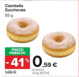 Carrefour Ciambella Zuccherata offerta