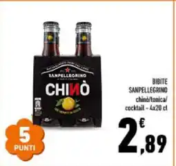 Conad BIBITE SANPELLEGRINO offerta