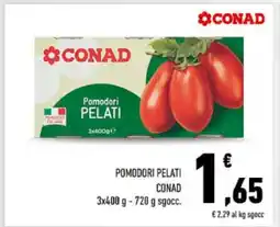 Conad Pomodori pelati offerta