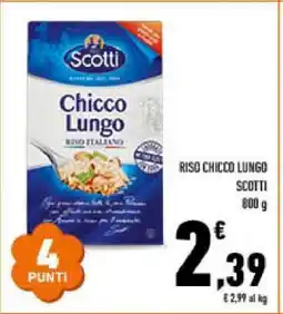 Conad Riso chicco lungo Scotti offerta