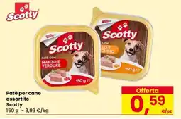 Eurospar Patè per cane assortito offerta