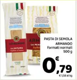 Conad PASTA DI SEMOLA ARMANDO offerta