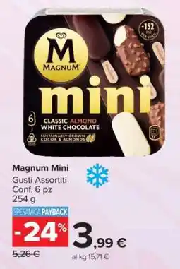 Carrefour MAGNUM MINI offerta