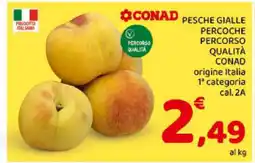 Conad PESCE GIALLE PERCOCHE offerta