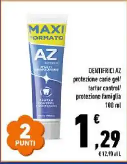 Conad DENTIFRICIO AZ offerta