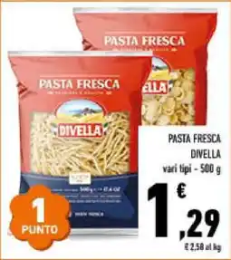 Conad PASTA FRESCA DIVELLA offerta