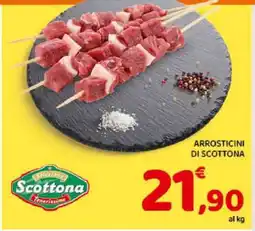 Conad ARROSTICINI DI SCOTTONA offerta