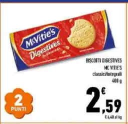 Conad BISCOTTI DIGESTIVES offerta
