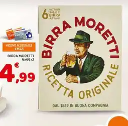 Conad BIRRA MORETTI offerta