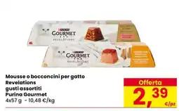 Eurospar Mousse o bocconcini per gatto Revelations offerta