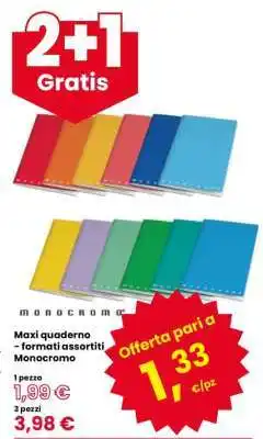 Eurospar MAXI QUADERNO offerta