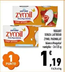 Conad YOGURT SENZA LATTOSIO ZYMIL PARMALAT offerta