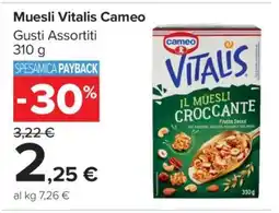 Carrefour Muesli Vitalis Cameo offerta