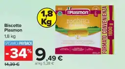 Carrefour Biscotto Plasmon offerta