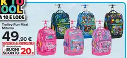 Carrefour TROLLEY RUN MAXI MITAMA offerta