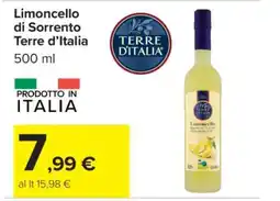 Carrefour Limoncello di Sorrento Terre d’Italia offerta