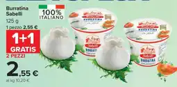 Carrefour BURRATINA SABELLI offerta