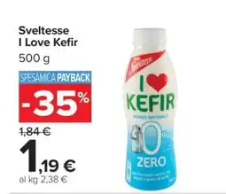 Carrefour Sveltesse I Love Kefir offerta