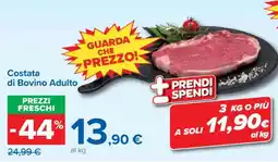 Carrefour Costata Di Bovino Adulto offerta