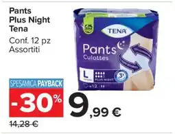 Carrefour Pants Plus Night Tena offerta