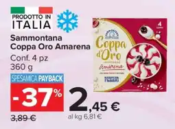 Carrefour Sammontana Coppa Oro Amarena offerta