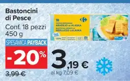 Carrefour BASTONCINI DI PESCE offerta