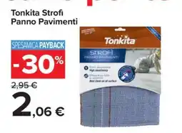 Carrefour Tonkita Strofi Panno Pavimenti offerta