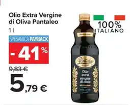 Carrefour OLIO EXTRA VERGINE DI OLIVA PANTALEO offerta