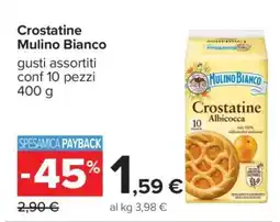 Carrefour Crostatine Mulino Bianco offerta